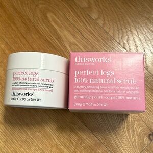 NEW This Works Perfect Legs 100% Natural Scrub 200 g